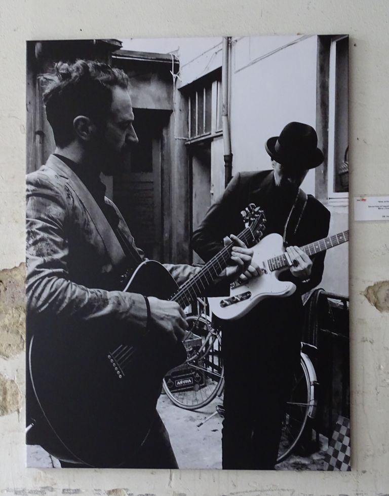 Foto  auf Leinwand, schwarz/weiß 70 x 100 cm